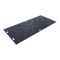 LibertyMat&reg; Medium-Duty Ground Protection, 4' x 8', High Density Polyethylene, Textured, Black Infinity Industrial Services Inc.