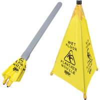 "Wet Floor" Pop-Up Safety Cone, Bilingual with Pictogram Infinity Industrial Services Inc.