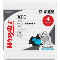 X80 Wipers, Heavy-Duty, 12-1/2" L x 12" W Infinity Industrial Services Inc.
