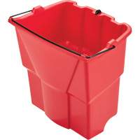 Seau optionnel Wavebrake pour eau sale, Capacit&eacute; de 4.5 gal. US (18 pintes), Rouge Infinity Industrial Services Inc.