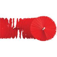 Brosse recourb&eacute;e, Soies Moyen/Ferme, Longueur de 15-1/2", Rouge Infinity Industrial Services Inc.