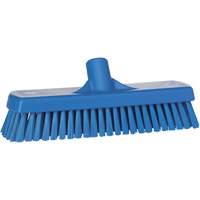 Deck & Wall Scrub Brush, Stiff Bristles, 12", Polyester, Blue Infinity Industrial Services Inc.