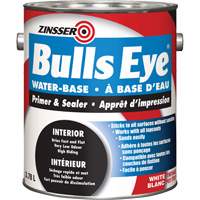 Bulls Eye&reg; Water Based Primer, 3.78 L, Gallon, White Infinity Industrial Services Inc.
