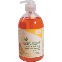Hand & Body Soap, 500 ml, Mango & Papaya, Bottle Infinity Industrial Services Inc.
