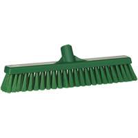 T&ecirc;te de balai-brosse pour petites particules, Crins Fin, 16-1/2", Polyester, Vert Infinity Industrial Services Inc.
