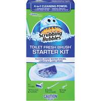 Scrubbing Bubbles&reg; Fresh Brush&reg; Toilet Brush Starter Kit, Refill Infinity Industrial Services Inc.