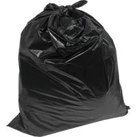 Industrial Garbage Bags, Utility, 24" W x 22" L, 0.64 mils, Black, 26 L (7 Gal.) Capacity Infinity Industrial Services Inc.