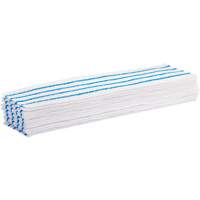 Disposable Mop Pad, Hook and Loop Style, Microfibre, 18" L x 4" W Infinity Industrial Services Inc.