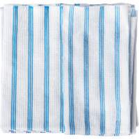 Chiffons jetables, Microfibre, Bleu/Blanc Infinity Industrial Services Inc.