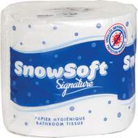 Papier hygi&eacute;nique de premi&egrave;re qualit&eacute; Snow Soft, 2 Pli, 600 Feuilles/Rouleu, Longueur 145', Blanc Infinity Industrial Services Inc.