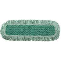 Hygen Fringed Dust Pad, Hook and Loop Style, Microfibre, 27-1/2" L x 9" W Infinity Industrial Services Inc.