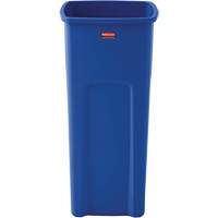 Untouchable&reg; Square Recycling Container, Bulk, Plastic, 23 US gal. Infinity Industrial Services Inc.