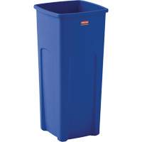 Untouchable&reg; Square Recycling Container, Bulk, Plastic, 23 US gal. Infinity Industrial Services Inc.