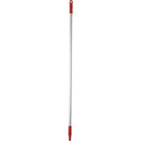 Basic Handle, Broom/Scraper/Squeegee, Red, Standard, 50" L Infinity Industrial Services Inc.