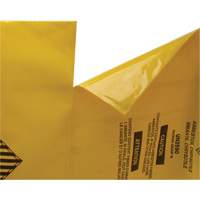 Hazardous Waste Liners, Asbestos, 40" L x 26" W, 3 mils Infinity Industrial Services Inc.