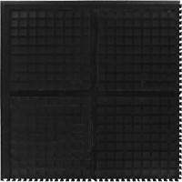 Tuile de centre modulaire Hog Heaven III Comfort, Ondul&eacute;, 3' x 3' x 3/4", Noir, Nitrile Infinity Industrial Services Inc.