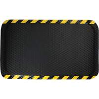 Hog Heaven Mat, Diamond, 3' x 5' x 5/8", Black/Yellow, Nitrile Infinity Industrial Services Inc.