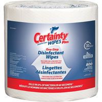 Lingettes d&eacute;sinfectantes, 7-9/10" x 5-9/10", 800 lingettes Infinity Industrial Services Inc.