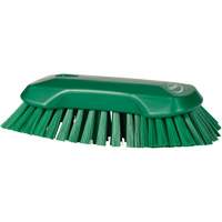 Brosse &agrave; main, Soies Tr&egrave;s ferme, Longueur de 9-1/10", Vert Infinity Industrial Services Inc.