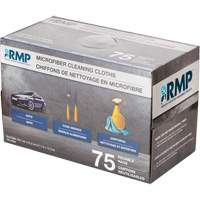 Washable Cleaning Cloths, Microfibre, White Infinity Industrial Services Inc.