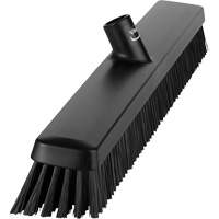 Heavy-Duty Push Broom, Fine/Stiff Bristles, 24", Black Infinity Industrial Services Inc.