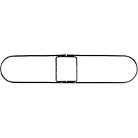 Cadre pour vadrouille &agrave; &eacute;pousseter Clipper, 24", M&eacute;tal Infinity Industrial Services Inc.