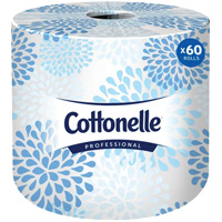 Papier hygi&eacute;nique professionnel Cottonelle, 2 Pli, 451 Feuilles/Rouleu, Blanc Infinity Industrial Services Inc.
