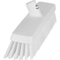 Push Broom Head, Fine/Stiff Bristles, 16-1/2", Polyester/Polypropylene, White Infinity Industrial Services Inc.
