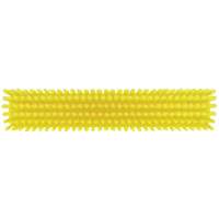Push Broom Head, Fine/Stiff Bristles, 16-1/2", Polyester/Polypropylene, Yellow Infinity Industrial Services Inc.
