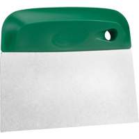 Flexible Stainless Steel Dough Cutter/Scraper, Green, 4-1/2" W x 5-3/4" L Infinity Industrial Services Inc.