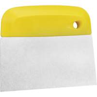 Flexible Stainless Steel Dough Cutter/Scraper, Yellow, 4-1/2" W x 5-3/4" L Infinity Industrial Services Inc.
