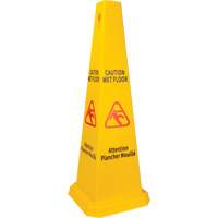 Wet Floor Safety Cone, Bilingual with Pictogram Infinity Industrial Services Inc.