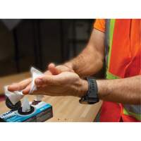 Lingettes nettoyantes emball&eacute;es individuellement, 12 lingettes, 8" x 9-1/2" Infinity Industrial Services Inc.