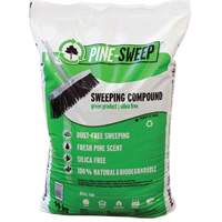 Pine Sweep Biodegradable Sweeping Compound, Bag, 44 lbs. (20 kg) Infinity Industrial Services Inc.