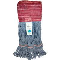 Wide-Band Mop Head, Antimicrobial/Floor Finishing/Specialty, Cotton/Rayon/Synthetic, Loop Style Infinity Industrial Services Inc.