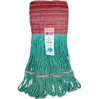 Wide-Band Mop Head, Antimicrobial/Floor Finishing/Specialty, Cotton/Rayon/Synthetic, Loop Style Infinity Industrial Services Inc.