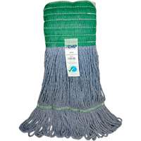 Wide-Band Mop Head, Antimicrobial/Floor Finishing/Specialty, Cotton/Rayon/Synthetic, Loop Style Infinity Industrial Services Inc.