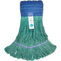 Wide-Band Mop Head, Antimicrobial/Floor Finishing/Specialty, Cotton/Rayon/Synthetic, Loop Style Infinity Industrial Services Inc.