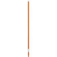 Handle, Broom/Brush/Dust Mop/Pad Holder/Scraper/Squeegee/Wet Mop, Orange, Telescopic, 62" - 109-2/5" L Infinity Industrial Services Inc.