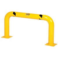 High Profile Machinery Guards, 4' W x 2' H, Yellow Infinity Industrial Services Inc.
