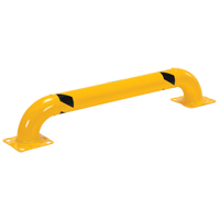 Low Profile Rack Guards, 4' W x 0.75' H, Yellow Infinity Industrial Services Inc.