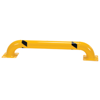 Low Profile Rack Guards, 4' W x 0.75' H, Yellow Infinity Industrial Services Inc.