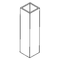 Montant pour murs-rideaux mont&eacute;s au sol Infinity Industrial Services Inc.