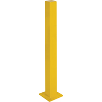 Butoirs robustes, Acier, 48" h x 4" la, Jaune Infinity Industrial Services Inc.