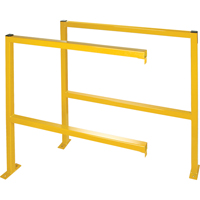 Protecteurs de p&eacute;rim&egrave;tre - Style tubulaire, 48" la x 49-1/2" h, Jaune Infinity Industrial Services Inc.