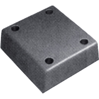 Butoirs de quai en caoutchouc moul&eacute;s, Caoutchouc, 13" la x 4" p x 12" h Infinity Industrial Services Inc.