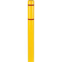 Capuchons en polyethylene pour borne de protection, 4-1/2" dia. x 52" l, Jaune Infinity Industrial Services Inc.