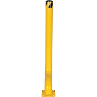 Borne d&eacute;sax&eacute;e, Acier, 54" h x 4-1/2" la, Jaune Infinity Industrial Services Inc.
