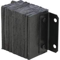 Butoir de quai lamell&eacute;, Horizontal, Caoutchouc, 12" la x 6" p x 10" h Infinity Industrial Services Inc.