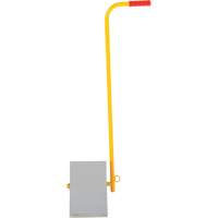 Cale de roues en aluminium avec poign&eacute;e, 7" la x 11-7/8" p x 7-11/16" h Infinity Industrial Services Inc.